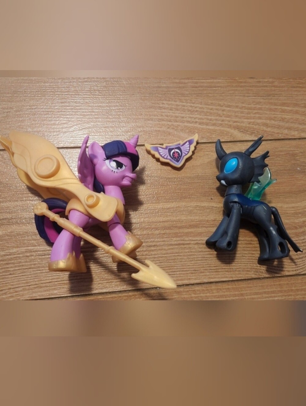 My Little Pony Guardians Of Harmony  Twilight And Changeling Figures